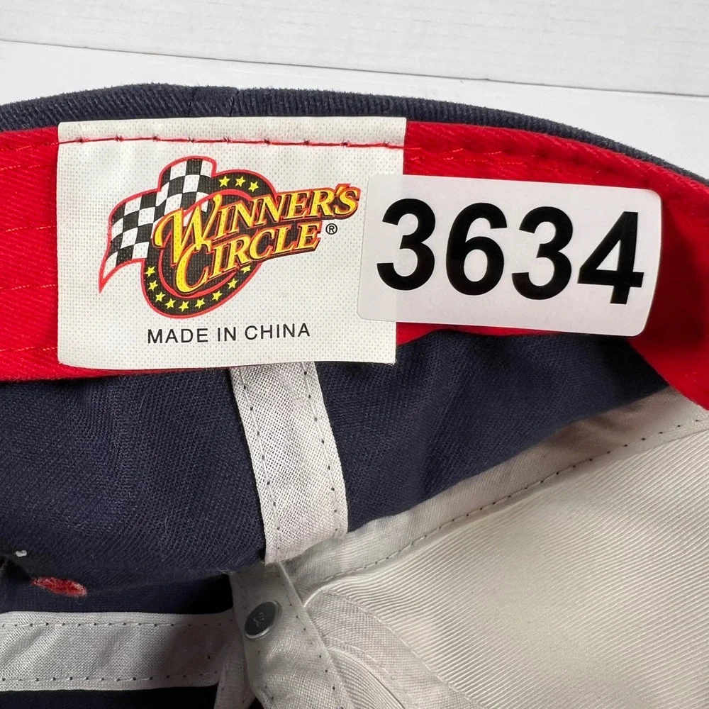 Jeff Gordon DuPont Motorsports NASCAR Hat Winners Circle #24 Navy Silver Red Cap